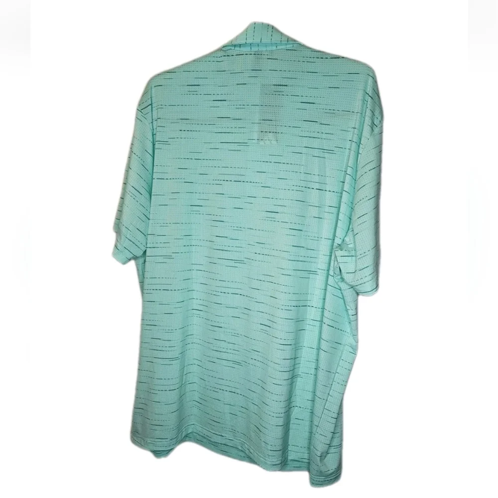 Adidas Golf Ultimate Mesh Polo Shirt Sz 2X Semi Flash Aqua Tennis Pickleball Nwt